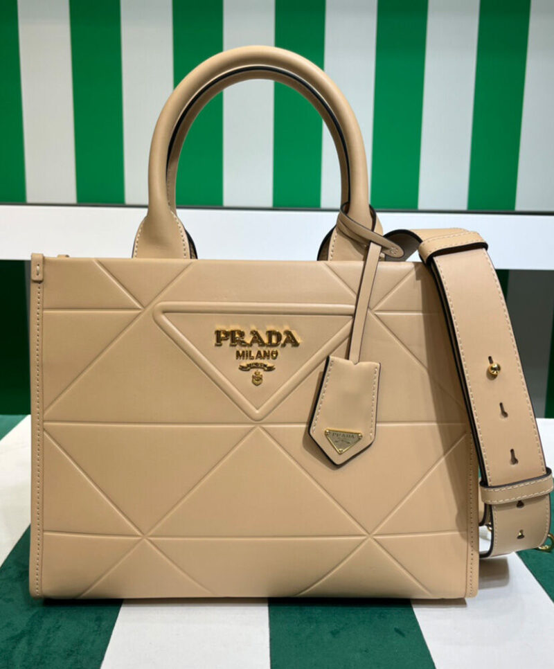 Prada Small leather Prada Symbole Bag With Topstitching 1BA379